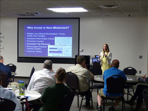 Presentation by Marcy Hamilton, SWMPC [Click here to view full size picture]